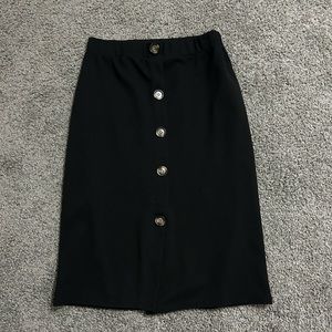 Black Pencil Skirt